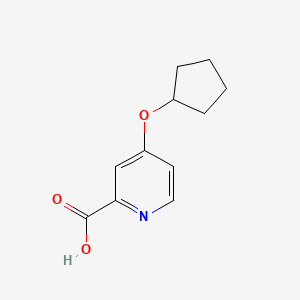 4-(Cyclopentyloxy)picolinic acid