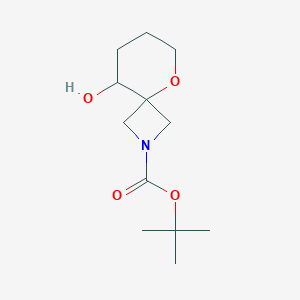 Tert-butyl9-hydroxy-5-oxa-2-azaspiro[3.5]nonane-2-carboxylate