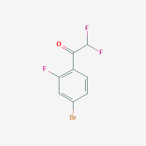 1-(4-Bromo-2-fluorophenyl)-2,2-difluoroethanone