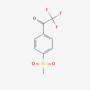 2,2,2-Trifluoro-1-(4-methylsulfonylphenyl)ethanone