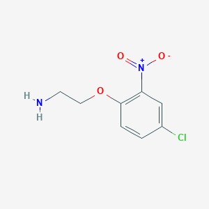 2-(4-Chloro-2-nitrophenoxy)ethan-1-amine