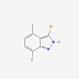 3-bromo-7-fluoro-4-methyl-1H-indazole