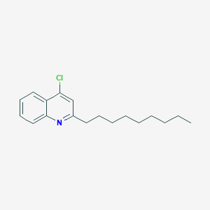 molecular formula C18H24ClN B13560487 4-Chloro-2-nonylquinoline 