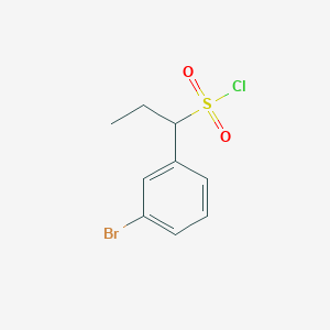 1-(3-Bromophenyl)propane-1-sulfonyl chloride