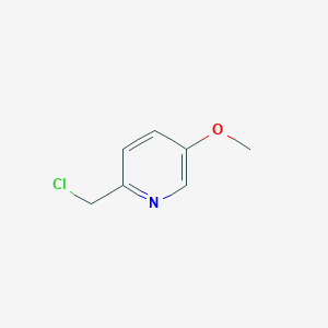 molecular formula C7H8ClNO B1356059 2-(氯甲基)-5-甲氧基吡啶 CAS No. 75342-33-5