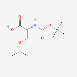 (2R)-2-{[(tert-butoxy)carbonyl]amino}-3-(propan-2-yloxy)propanoicacid