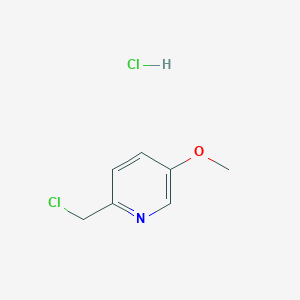 molecular formula C7H9Cl2NO B1356060 2-(Chloromethyl)-5-methoxypyridine hydrochloride CAS No. 82401-91-0