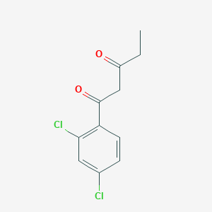 1-(2,4-Dichlorophenyl)pentane-1,3-dione