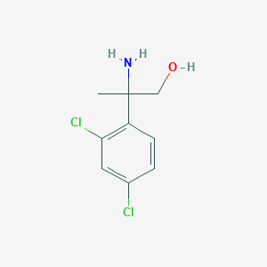 2-Amino-2-(2,4-dichlorophenyl)propan-1-ol