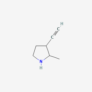 3-Ethynyl-2-methylpyrrolidine