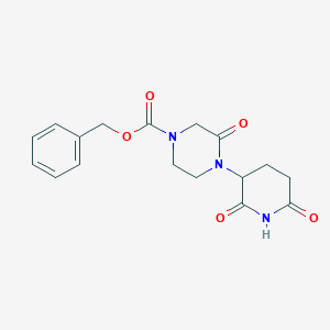 Benzyl 4-(2,6-dioxopiperidin-3-yl)-3-oxopiperazine-1-carboxylate