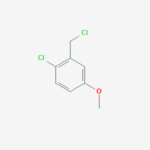 molecular formula C8H8Cl2O B1356083 2-Chloro-5-methoxybenzyl chloride CAS No. 101079-83-8