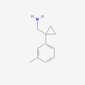 (1-(M-tolyl)cyclopropyl)methanamine