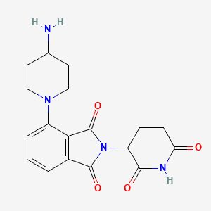 4-(4-Aminopiperidin-1-yl)-2-(2,6-dioxopiperidin-3-yl)isoindoline-1,3-dione