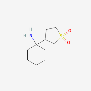 3-(1-Aminocyclohexyl)tetrahydrothiophene 1,1-dioxide