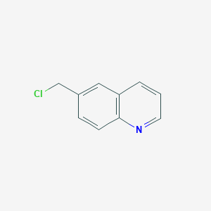 molecular formula C10H8ClN B1356097 6-(氯甲基)喹啉 CAS No. 2644-82-8