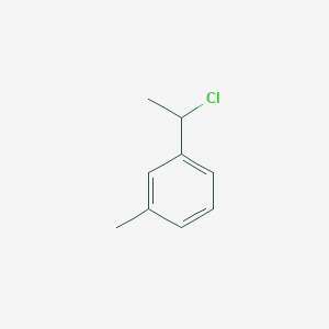 molecular formula C9H11Cl B1356099 1-(1-Chloroethyl)-3-methylbenzene CAS No. 19935-78-5