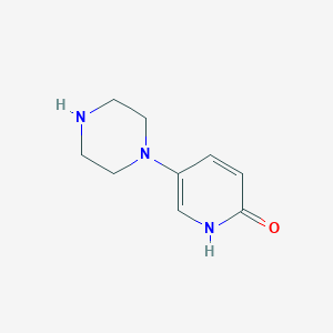 5-(piperazin-1-yl)pyridin-2(1H)-one