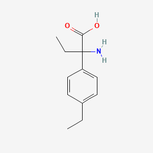 2-amino-2-(4-ethylphenyl)butanoic Acid