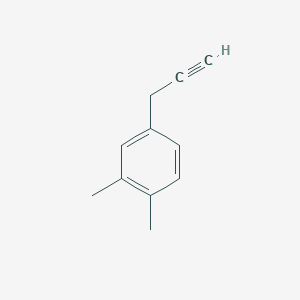 1,2-Dimethyl-4-(prop-2-yn-1-yl)benzene