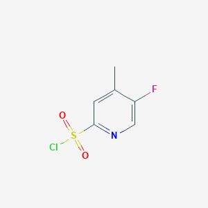 5-Fluoro-4-methylpyridine-2-sulfonyl chloride