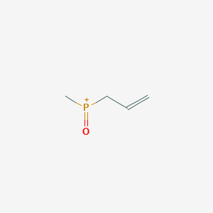 molecular formula C4H8OP+ B13561175 3-(Methylphosphonoyl)prop-1-ene 