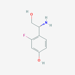 (r)-4-(1-Amino-2-hydroxyethyl)-3-fluorophenol