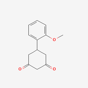 molecular formula C13H14O3 B1356137 5-(2-甲氧基苯基)环己烷-1,3-二酮 CAS No. 55579-77-6