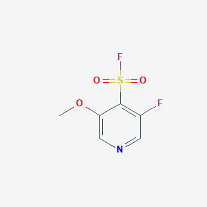 3-Fluoro-5-methoxypyridine-4-sulfonylfluoride