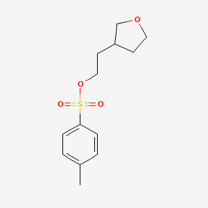 2-(Oxolan-3-yl)ethyl 4-methylbenzene-1-sulfonate