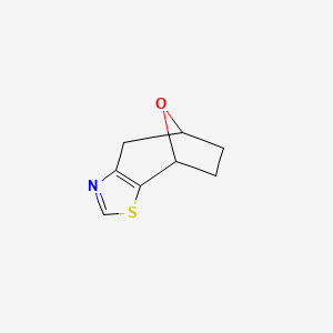 molecular formula C8H9NOS B13561484 11-Oxa-3-thia-5-azatricyclo[6.2.1.0,2,6]undeca-2(6),4-diene 