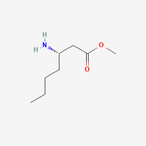 methyl (3S)-3-aminoheptanoate