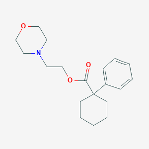 B135615 2-(4-Morpholino)ethyl-1-phenylcyclohexane-1-carboxylate CAS No. 138847-85-5