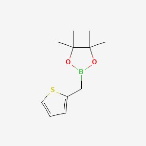 2-(Thiophen-2-YL)methyl-4,4,5,5-tetramethyl-[1,3,2]dioxaborolane