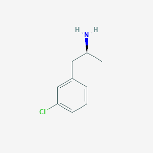 (2S)-1-(3-Chlorophenyl)propan-2-amine