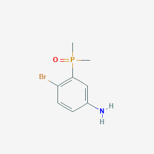 4-Bromo-3-(dimethylphosphoryl)aniline