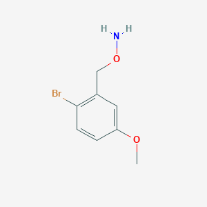 O-(2-Bromo-5-methoxybenzyl)hydroxylamine