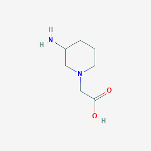 2-(3-Aminopiperidin-1-yl)acetic acid