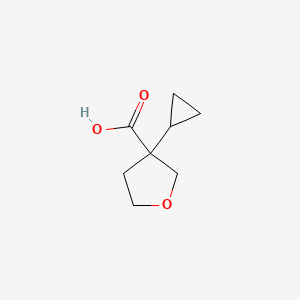 3-Cyclopropyloxolane-3-carboxylic acid