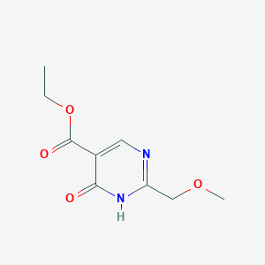 Ethyl 4-hydroxy-2-(methoxymethyl)pyrimidine-5-carboxylate