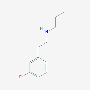 n-(3-Fluorophenethyl)propan-1-amine