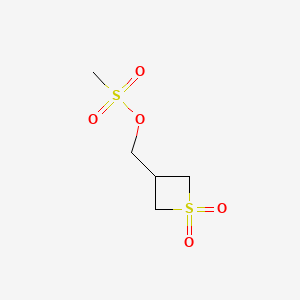 (1,1-Dioxothietan-3-yl)methyl methanesulfonate