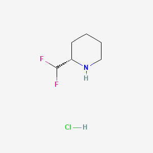 (2S)-2-(difluoromethyl)piperidinehydrochloride