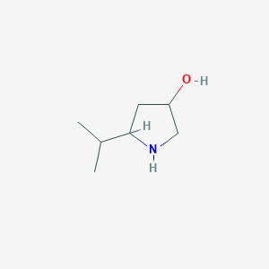 5-(Propan-2-yl)pyrrolidin-3-ol