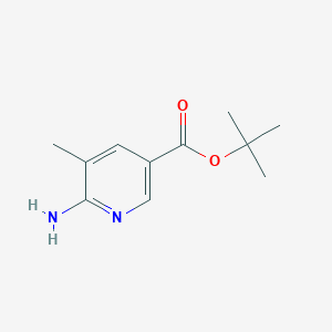 tert-Butyl 6-amino-5-methylnicotinate