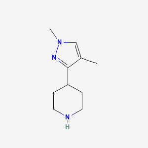 4-(1,4-dimethyl-1H-pyrazol-3-yl)piperidine