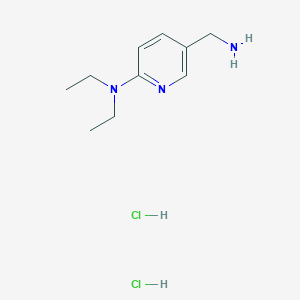 5-(aminomethyl)-N,N-diethylpyridin-2-aminedihydrochloride