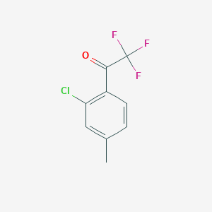 1-(2-Chloro-4-methylphenyl)-2,2,2-trifluoroethanone