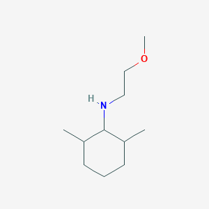 molecular formula C11H23NO B13561963 N-(2-methoxyethyl)-2,6-dimethylcyclohexan-1-amine 