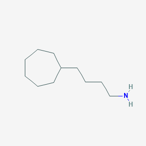 4-Cycloheptylbutan-1-amine